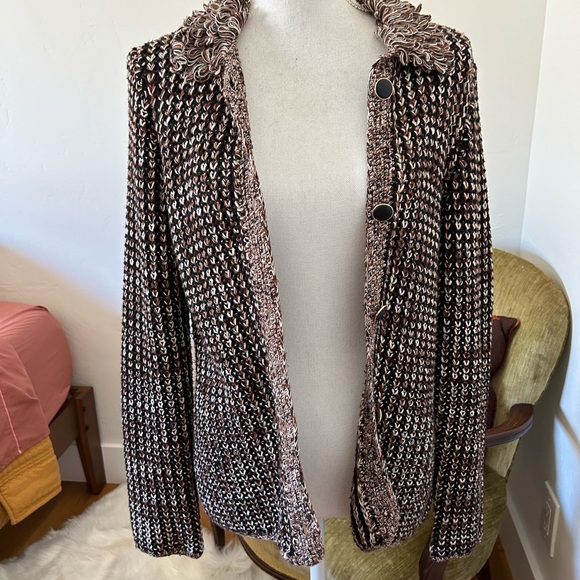 Michael Simon New York Vintage Crochet Sweater - Picture 3 of 5